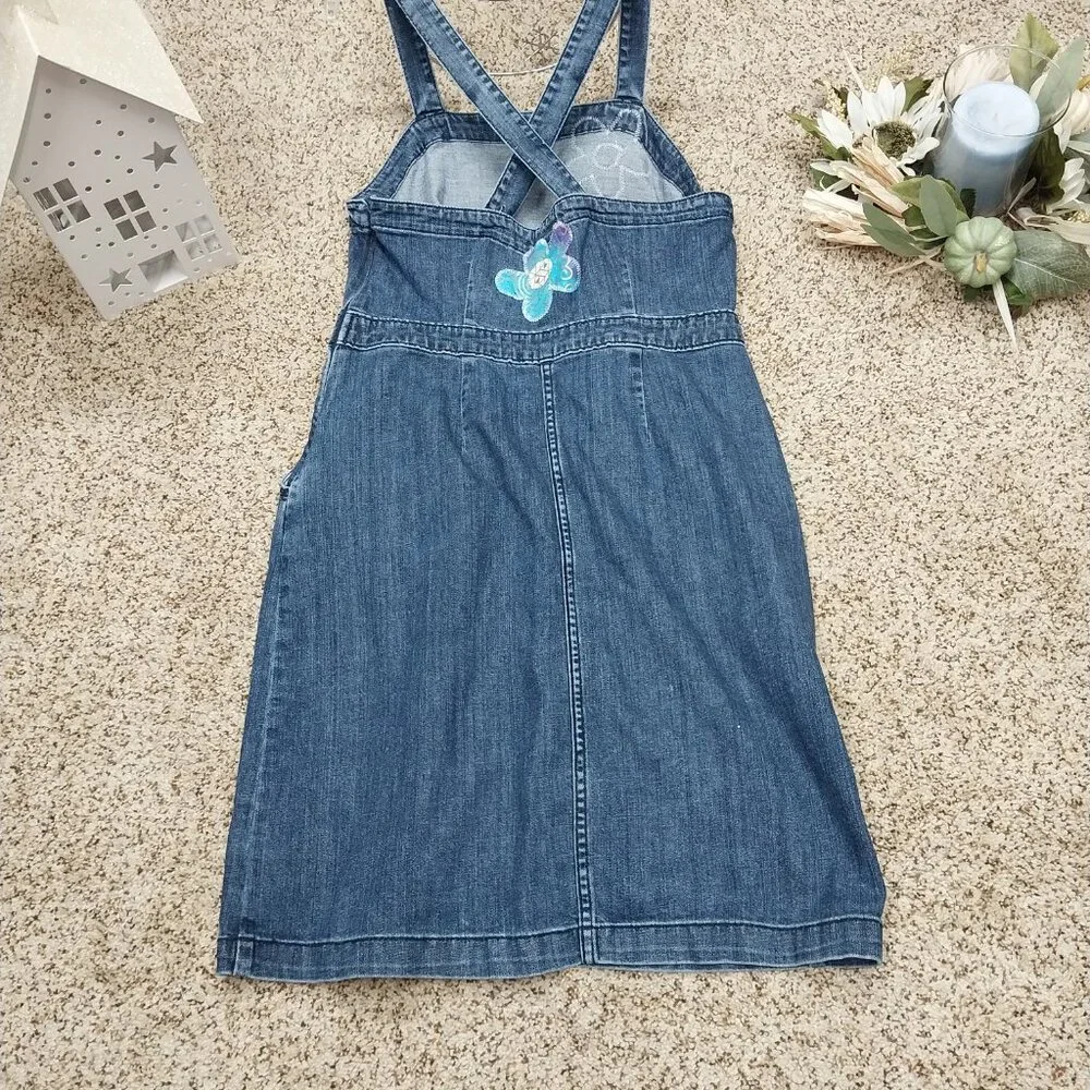 3627 Size S/M Upcycled Universal Thread Jean Jumper. - Picture 5 of 10